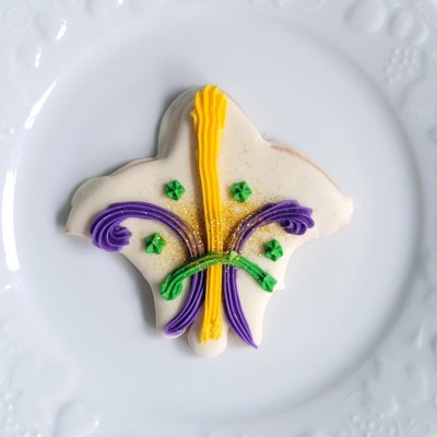 mardi gras fleur de lis $4.50